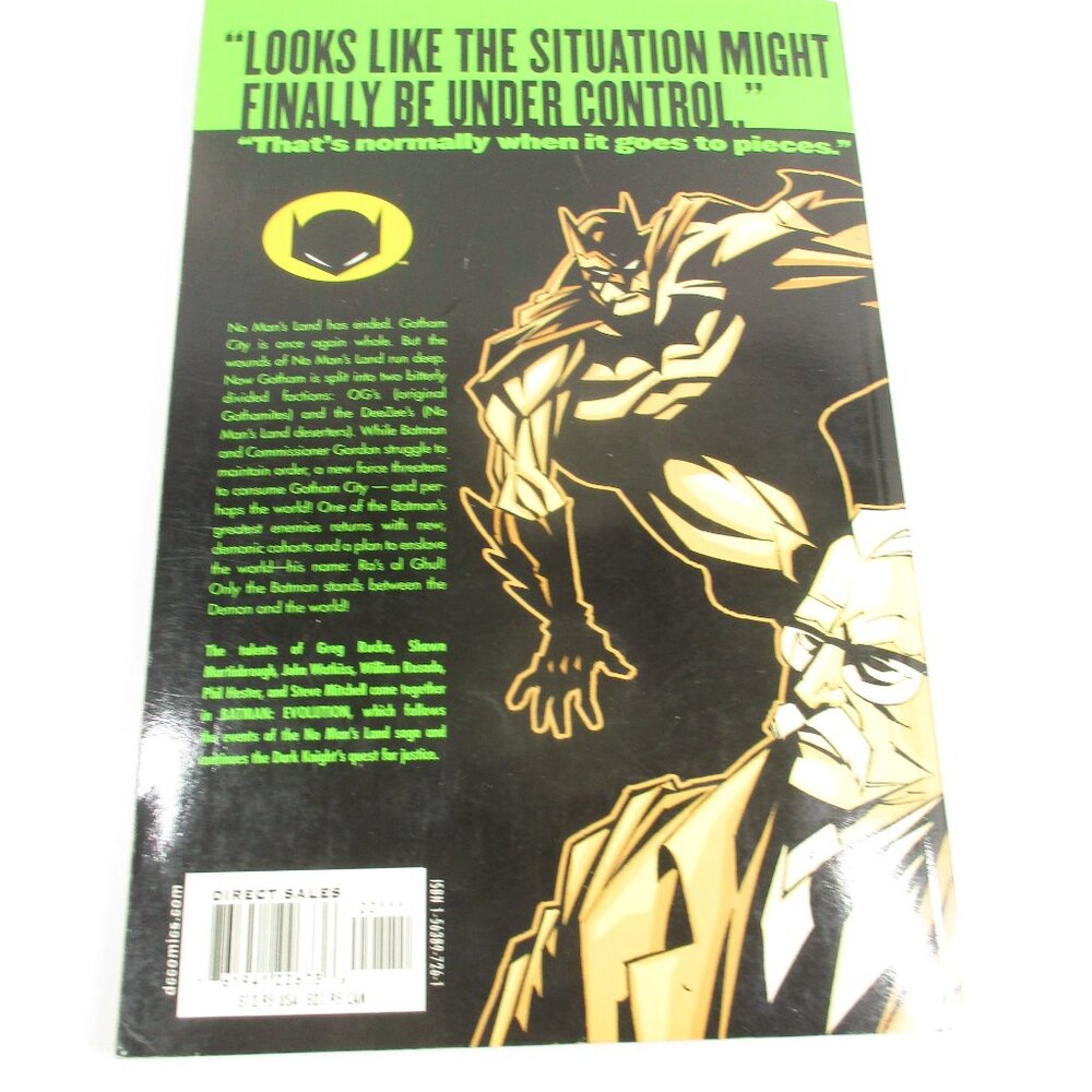 Batman Evolution New Gotham Vol.1 (2001) DC Comics SC Greg Rucka - Picture 2 of 4